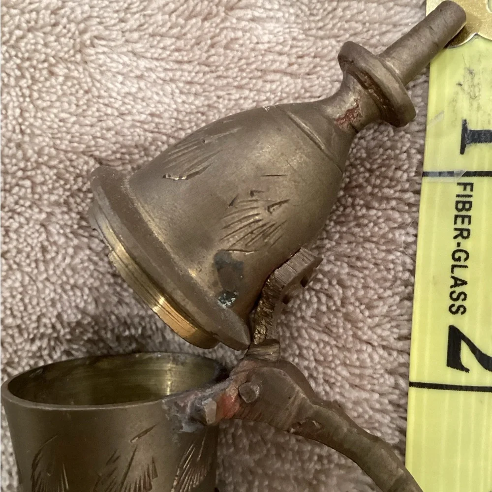 Miniature brass, pitcher Designed Brass - Picture 3 of 6